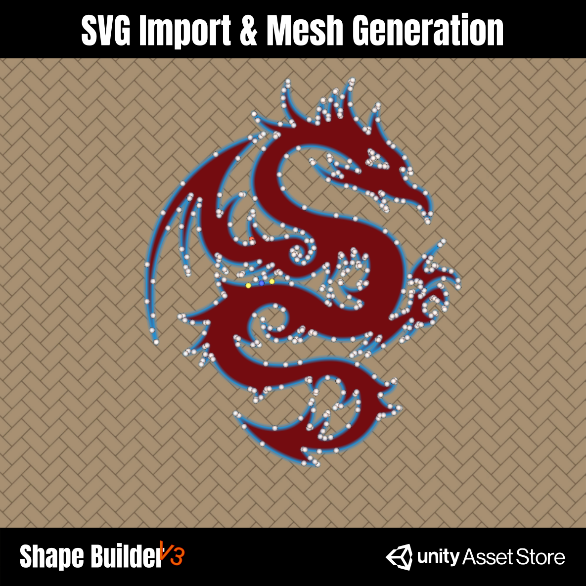 SVG import and mesh generation example