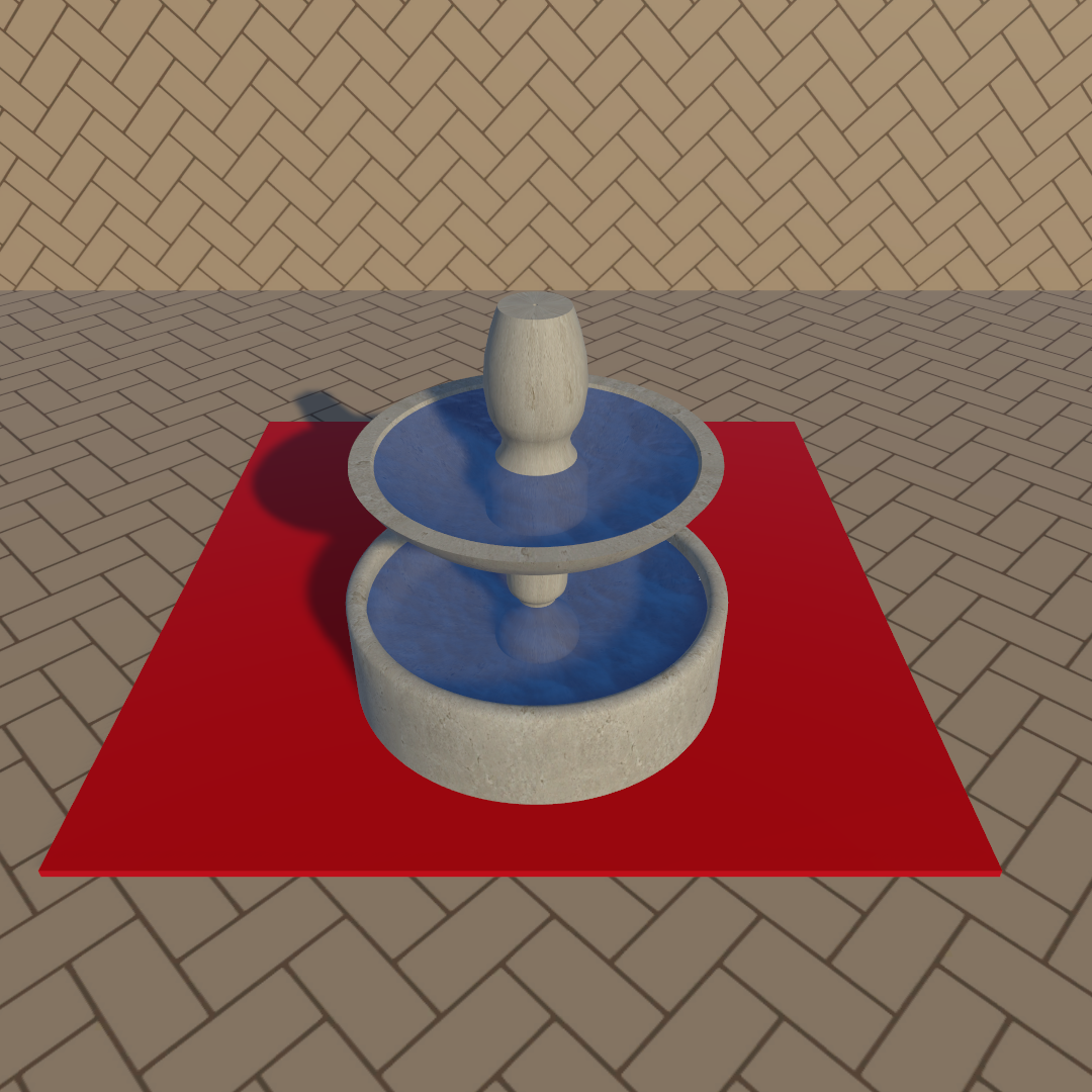 Final fountain render